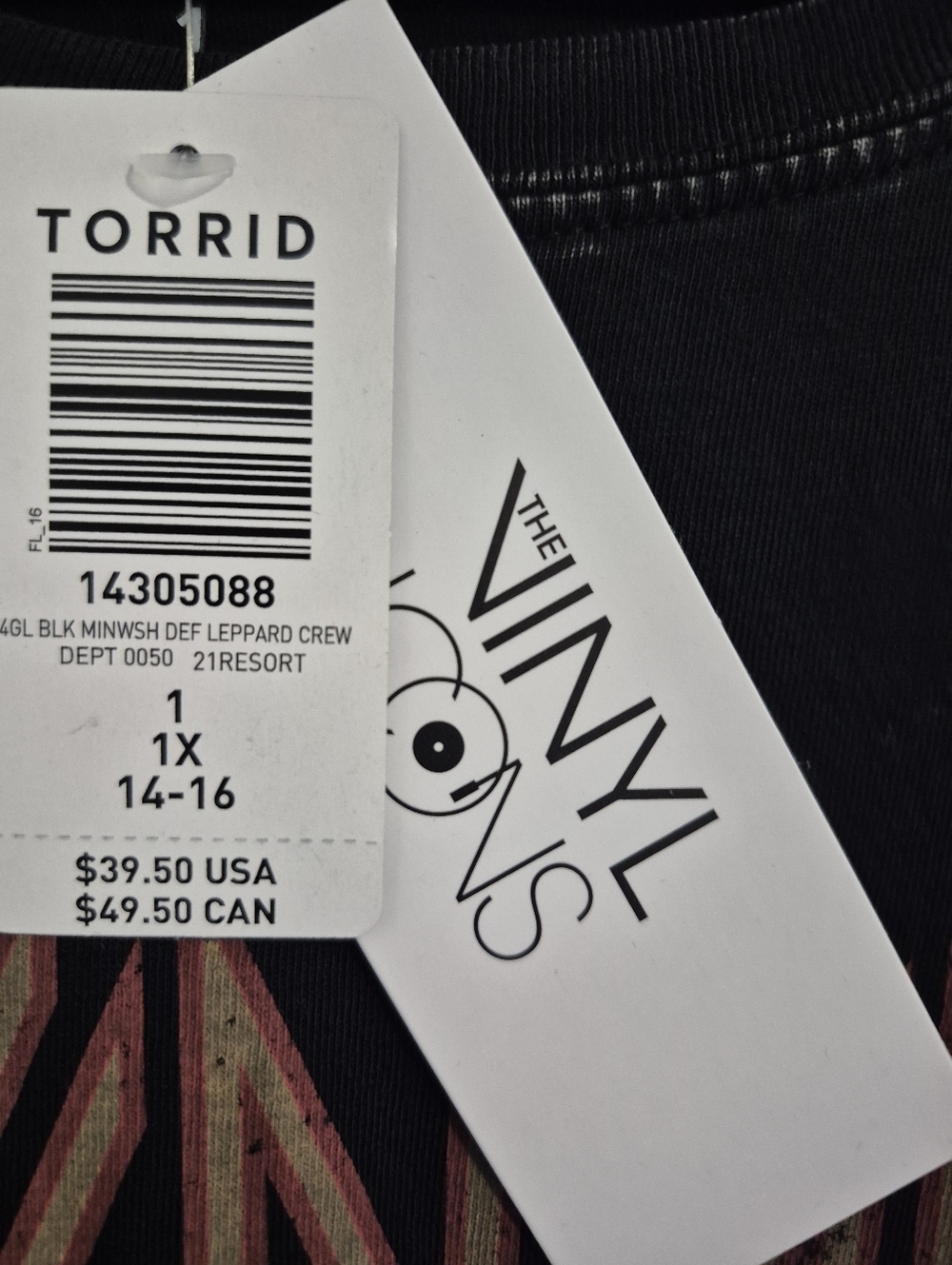 Torrid Def Leppard 1X - Picture 3 of 5